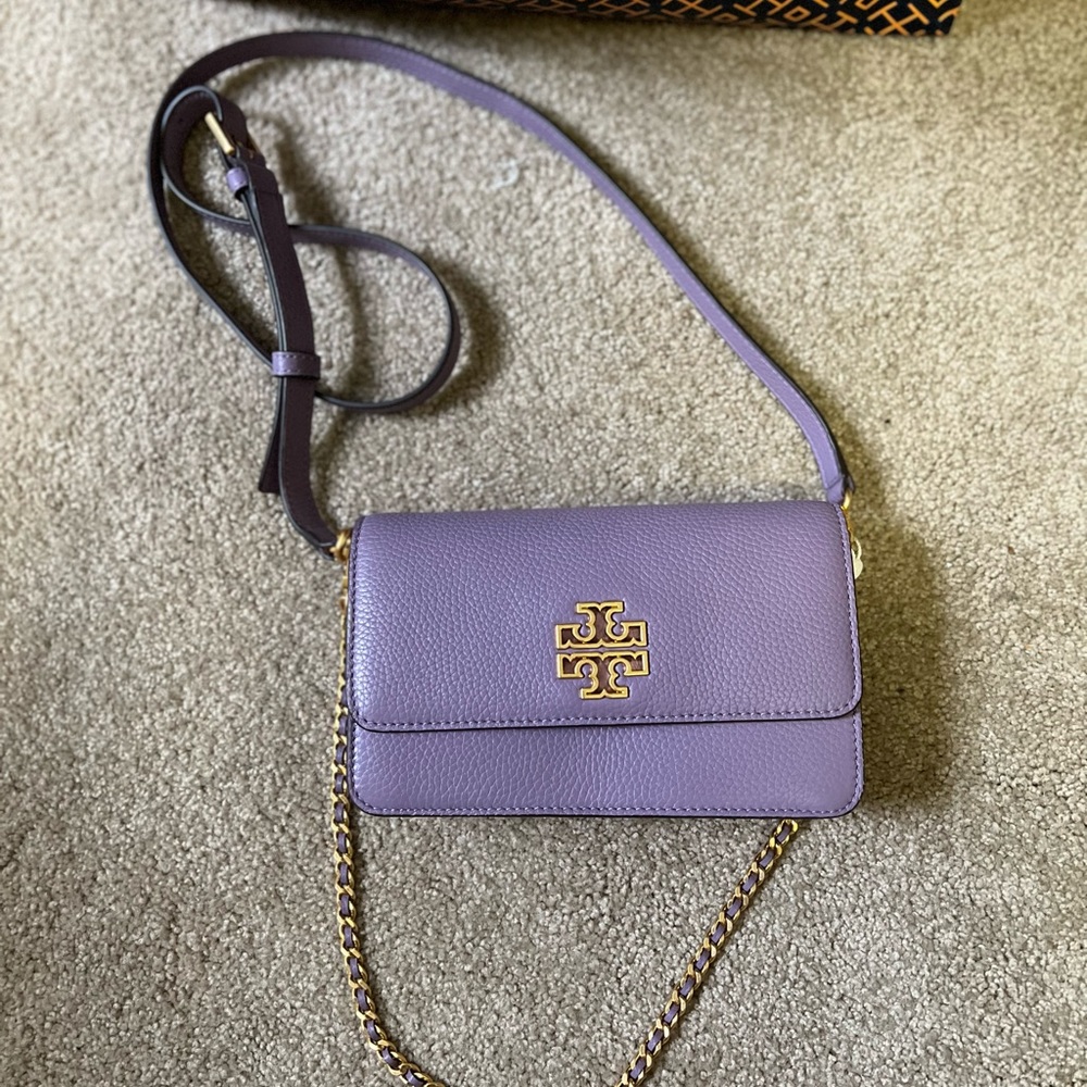 Tory Burch- Britten convertible crossbody - allium - Picture 2 of 11